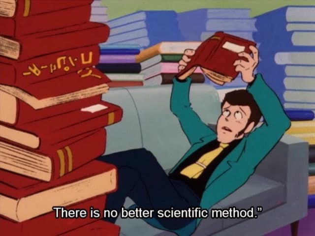 Lupin III, The First Move Wins Computer Operation!