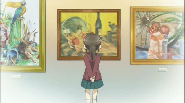 GA: Geijutsuka Art Design Class OVA, Trompe-l'oeil