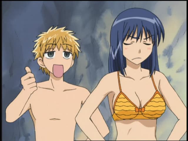 School Rumble Ichi Gakki Hoshuu, Save Me At The Beach! Save Me, I'm Naked! Just Save Me! For Real!