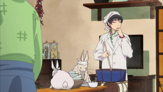 Hoozuki no Reitetsu, "The Instrumental Duo of the Mighty Rivals" and "Mental Sports Day"