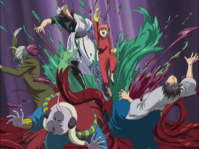 Gintama, You Know What Happens if You Pee on a Worm