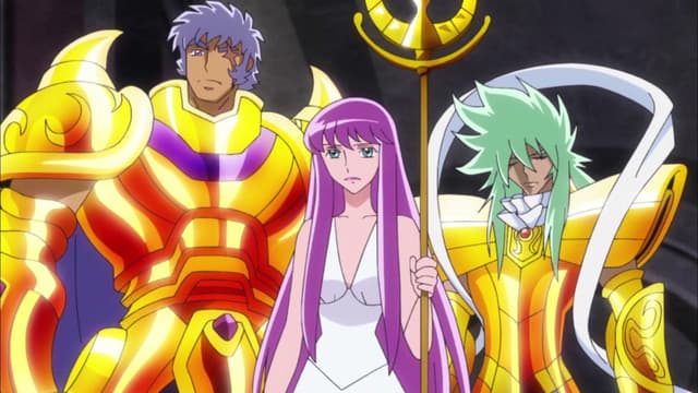 Saint Seiya Omega, A Shadow Approaches! The Gold Saints That Protect Athena!