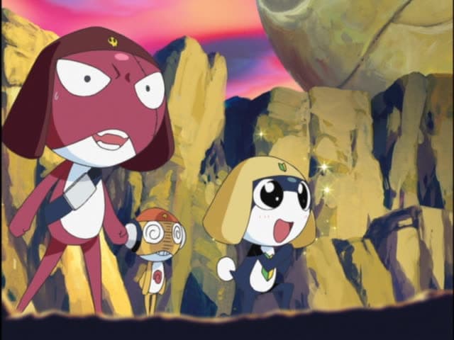 Keroro Gunsou, Keroro: The Noble but Poor Space Detectives, Sir! / 556: How to Become an Action Star, Sir!