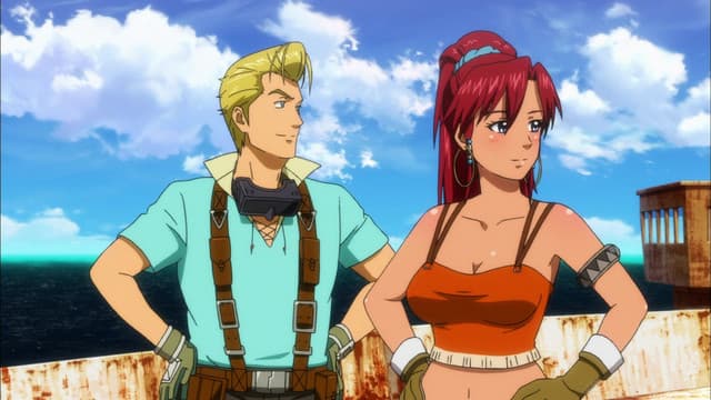 Suisei no Gargantia: Meguru Kouro, Haruka, Abandoned Fleet