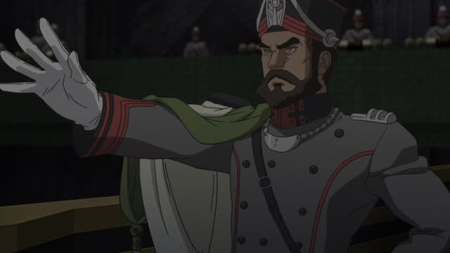 Last Exile: Ginyoku no Fam, Queening square