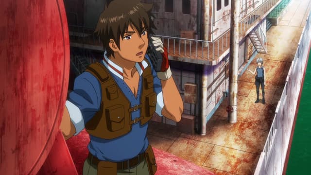Suisei no Gargantia: Meguru Kouro, Haruka, Calm Day
