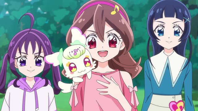 Kimi to Idol Precure♪, Purirun's fan, Meroron is here!