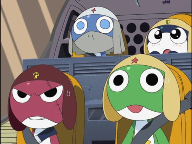 Keroro Gunsou, Keroro's Father's Coming and Father's Leaving, Sir! / Keroro: Hot Spring, Go! Go! Go! Sir!