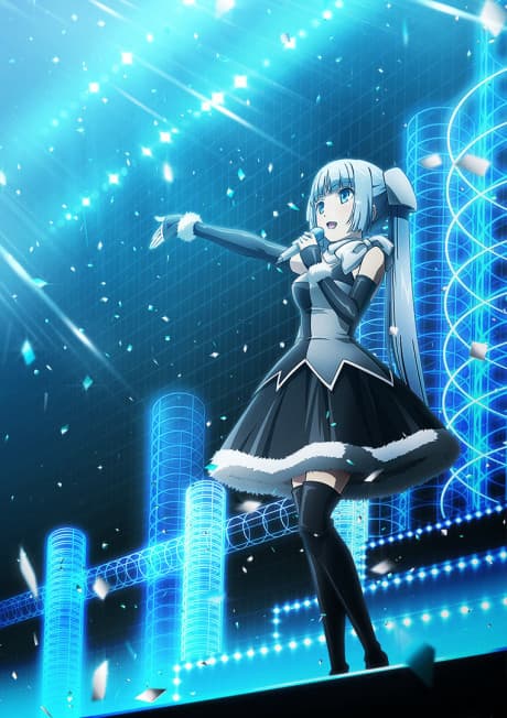 banner mobile Miss Monochrome - The Animation - 2