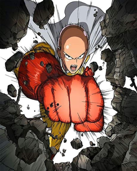 banner mobile One-Punch Man OVA